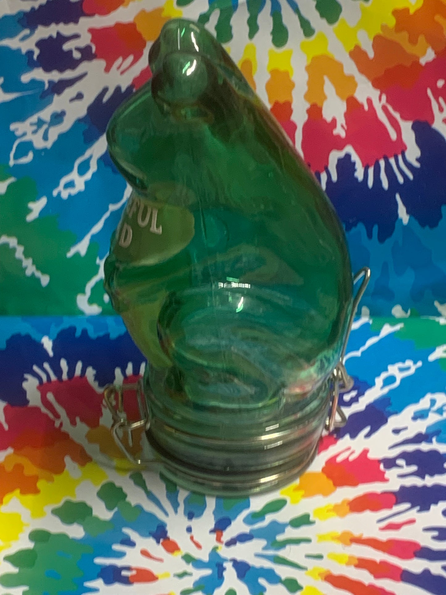 Grateful Dead Made Frog from thick and heavy glass