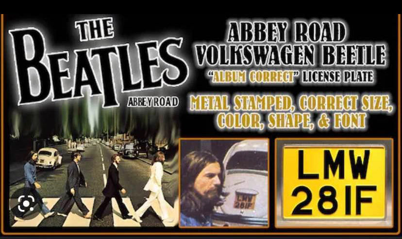 Beatles Abbey Road VW