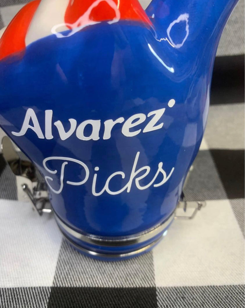 Alvarez Guitar Pick Holder. Please Look At PhotosGreat X-Mas Gift